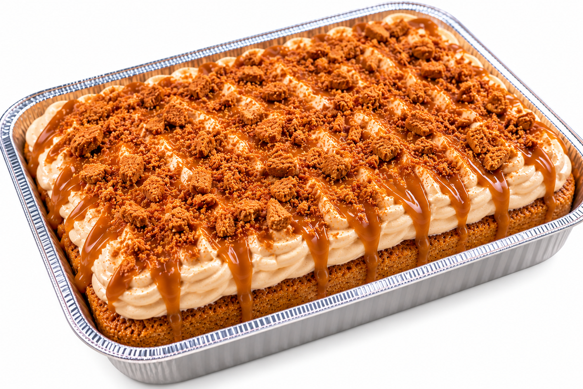 Biscoff Sheet Cake