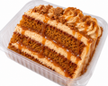 Pumpkin Caramel Cake Slice