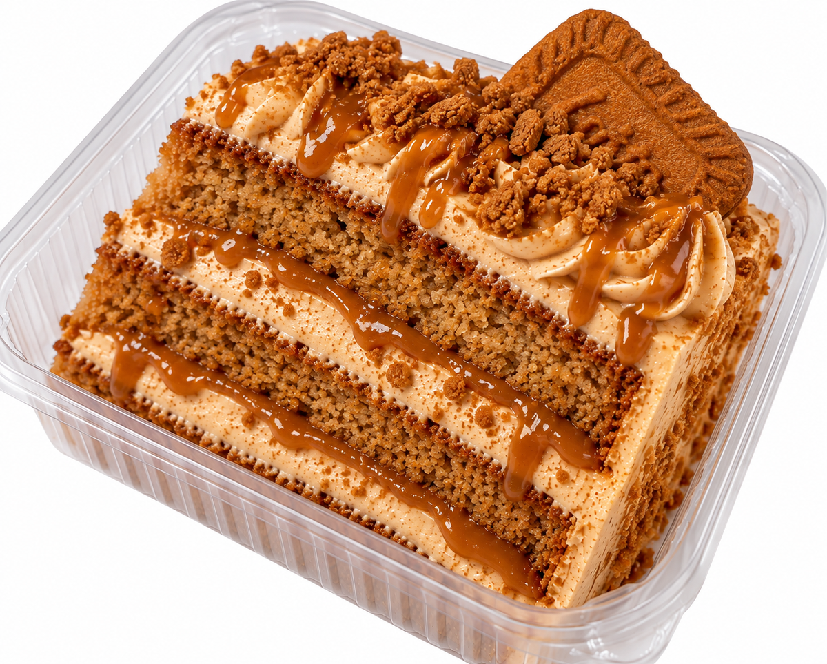 Biscoff Cake Slice