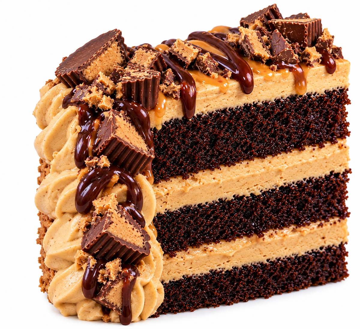 Reese’s Peanut Butter Cake Slice